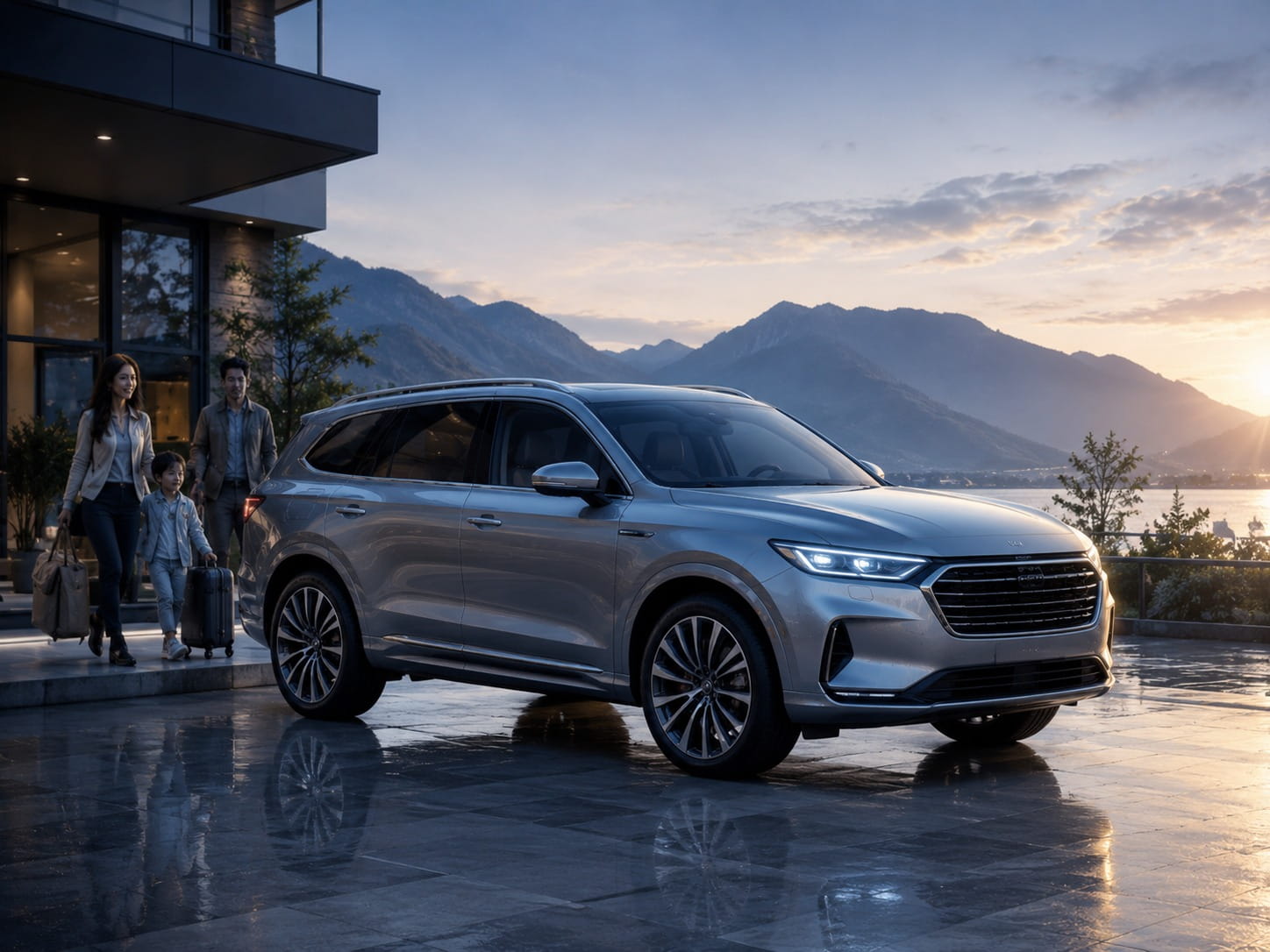 Family SUV rental class